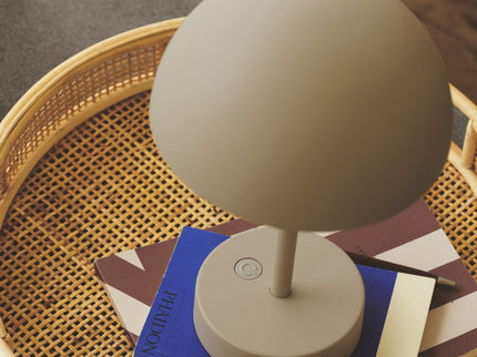 Nordlux oplaadbare tafellamp Ellen To Go LED beige