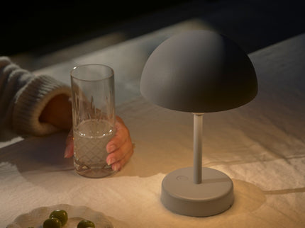 Nordlux oplaadbare tafellamp Ellen To Go LED grijs