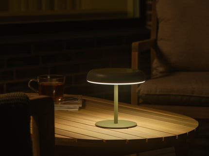 Nordlux solar tafellamp Elmer LED olive green