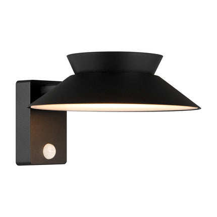 Nordlux solar wandlamp Justina zwart
