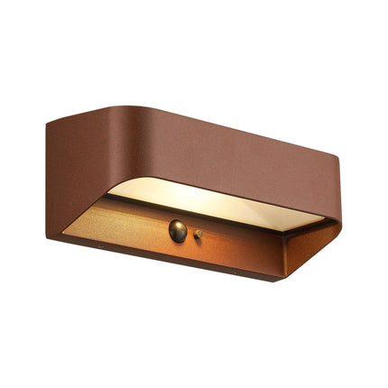 Nordlux solar wandlamp Marcellio LED bruin