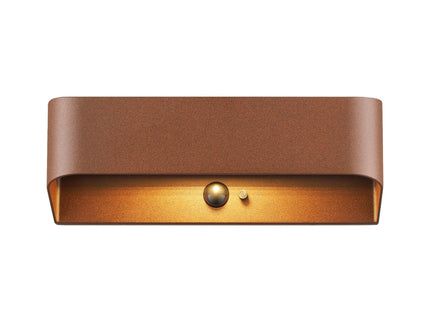 Nordlux solar wandlamp Marcellio LED bruin