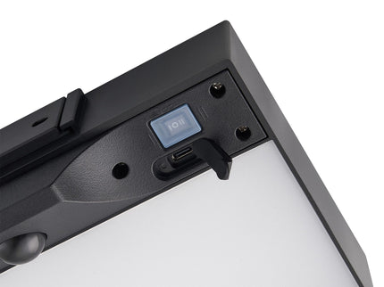 Nordlux solar wandlamp Monay Square zwart