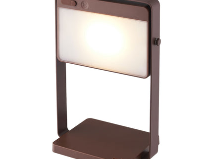 Nordlux solar tafellamp Saulio LED bruin