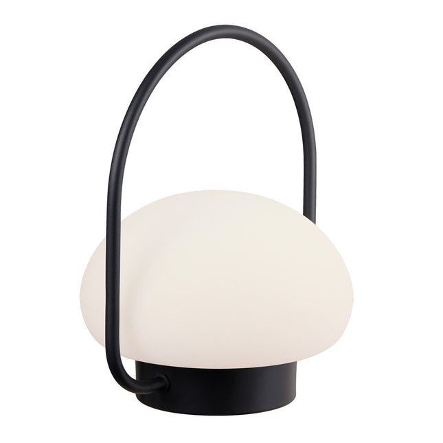 Nordlux oplaadbare tafellamp Sponge To Go zwart