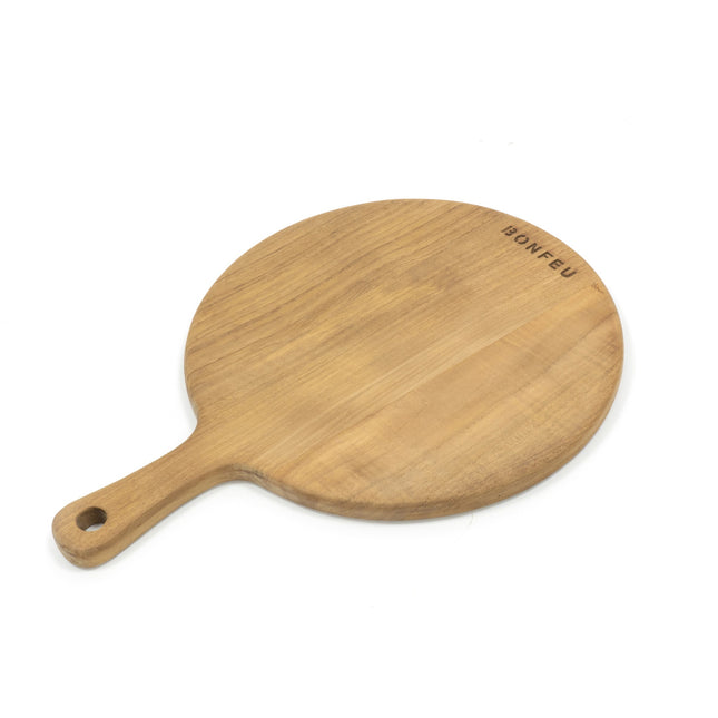 BonFeu BonTeak pizzaplank/serveerplank rond