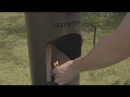 BonFeu BonTino LP Zwart Tuinhaard