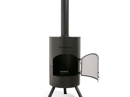 BonFeu BonTon 40 Zwart Tuinhaard