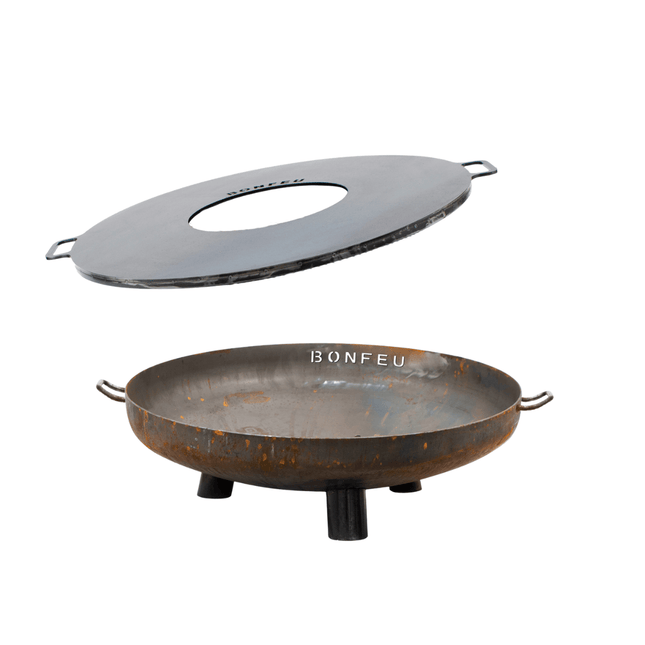 Pakketdeal BonFeu BonBowl Plus 60 + BonPlancha 60