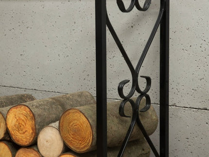 Cook King houtopslag Aldi met hout decoratie details sfeerfoto
