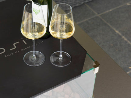 Cosi afdekplaat voor glas set vierkant M