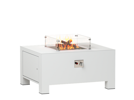 FORNO Vuurtafel Brann Aluminium Wit
