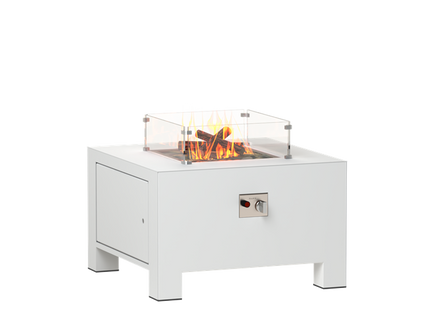 FORNO Vuurtafel Brann Aluminium Wit