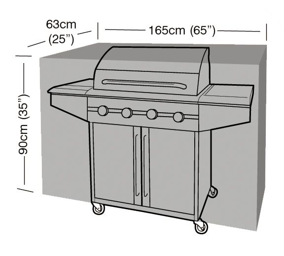 Garland barbecuehoes buitenkeuken 165 Brons