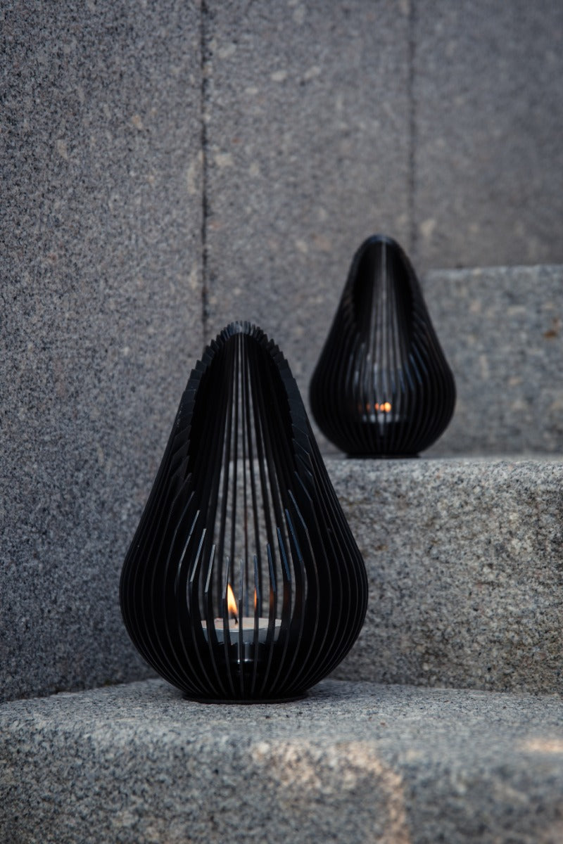Zwart / Growdrop M (L 10 x B 10 x H 15 cm)