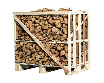 Pallet ovengedroogd eiken haardhout
