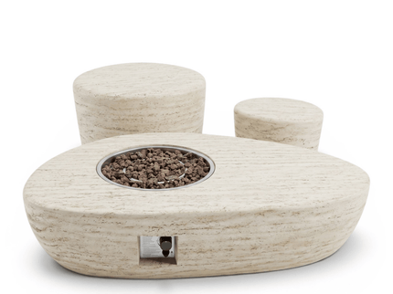Happy Cocooning gasfles cover Organic travertin