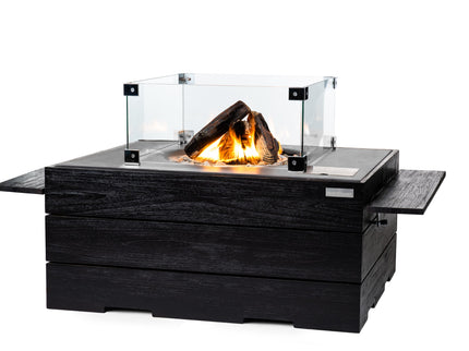 Happy Cocooning Side Table Teakhout Zwart