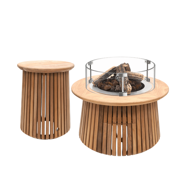 Happy Cocooning vuurtafel set Lagune
