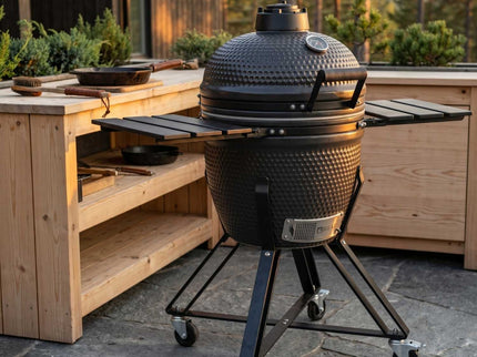 HEAT Premium kamado barbecue Fyregg 18 zwart