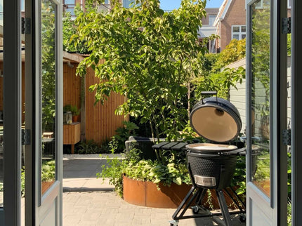 HEAT Premium kamado barbecue Fyregg 18 zwart