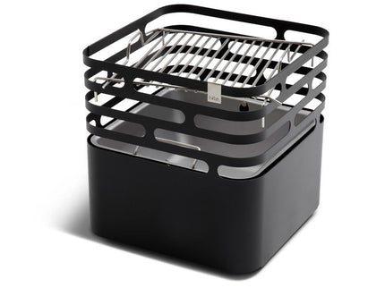 Höfats CUBE Vuurkorf zwart-BBQ Set