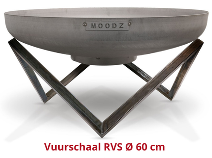MOODZ onderstel Star 60 cm carbon