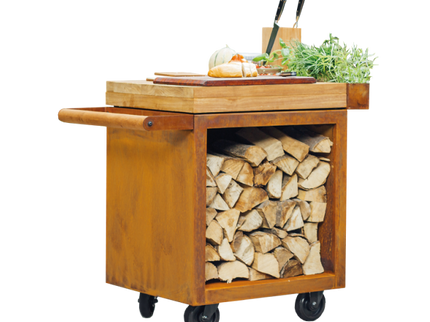 OFYR Mise en place Table Pro 65 Corten