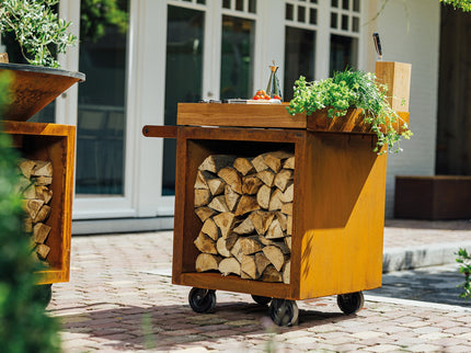 OFYR Mise en place Table Pro 65 Corten