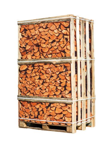 Pallet ovengedroogd elzen haardhout