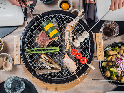 YAKINIKU tafelgrill Shichirin MEDIUM rond