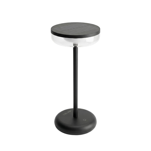 ZOLUNA Solar Tafellamp Bobbie Zwart