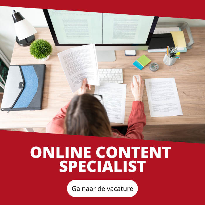 Vacature Content Specialist