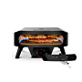 Cozze Classic ROTATE Black 17" pizzaoven op gas