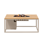 Cosi Vuurtafel Cosiloft 120 Sandy Beige / Teak