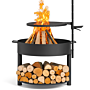 CookKing Vuurschaal Montana X 60 cm met Mast en Grillrooster 50 cm