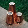 ZOLUNA solar vloerlamp Lon M teak