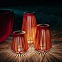 ZOLUNA solar vloerlamp Lon XL teak