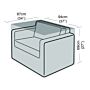 Garland Loungesethoes (94x87x69cm) Zwart