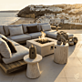 Happy Cocooning gasfles cover Round travertine