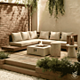 Happy Cocooning gasfles cover Round travertine