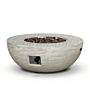 Happy Cocooning vuurtafel Estate Bowl 92 travertin