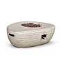 Happy Cocooning vuurtafel Estate Organic 107 travertin