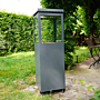 HEAT Outdoor Living Utevarme Terrashaard Antraciet