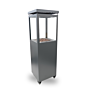 HEAT Outdoor Living Utevarme Terrashaard Antraciet
