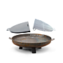 BonFeu Vuurschaal BonBowl Plus CortenStaal Ø100 cm