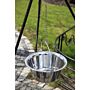 CookKing Driepoot 180 cm met RVS Kookpot 14 L + Katrol