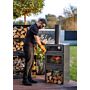 CookKing Tuinhaard Vento met Bakovenfunctie en Dubbele Beglazing