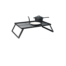 Tepro 8246 geëmailleerd gietijzeren grillrooster met centraal inzetrooster systeem