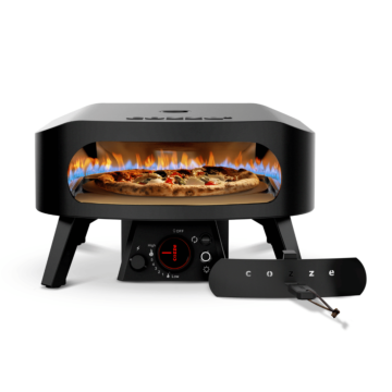 Cozze Classic ROTATE Black 13" pizzaoven op gas